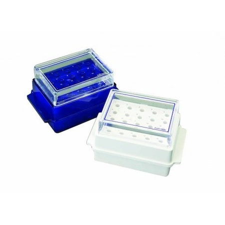 Scientific Specialties Iso-Chill Flipper Rack, -20 Degrees, Blue 248001